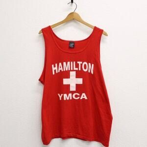 Vintage YMCA Lifeguard Hamilton Tank Top XL